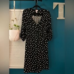 Isabel Maternity by Ingrid & Isabel polka dot maternity dress